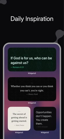 Widgeto5: Photo & Data Widgets iPhone screenshot