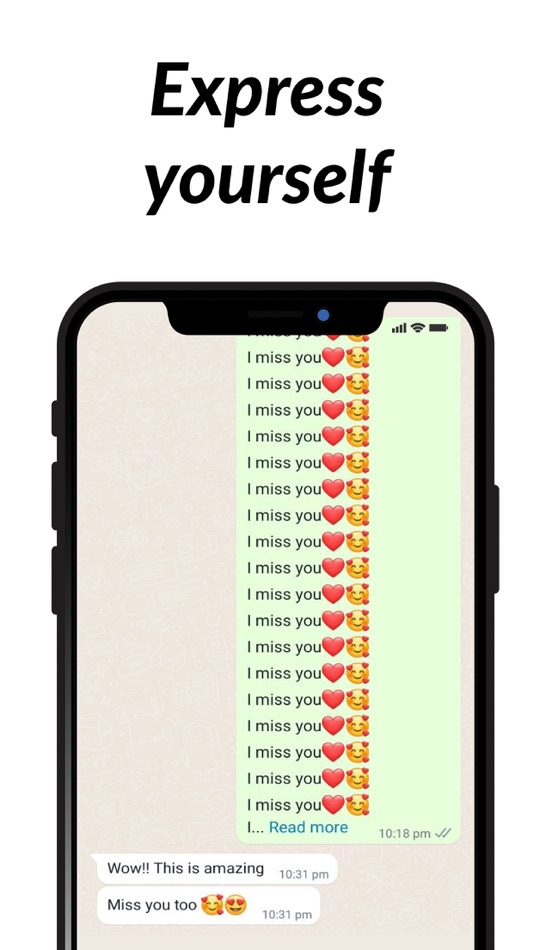 #2. Text Repeater: Repeat Text App (iOS) โดย: Ankit Seth