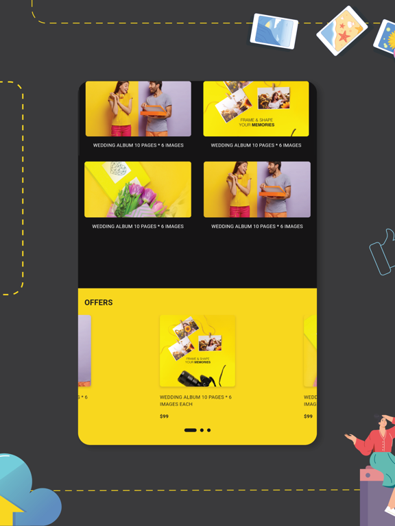 Fotogram Print iPad screenshot 4 - Photo & Video app