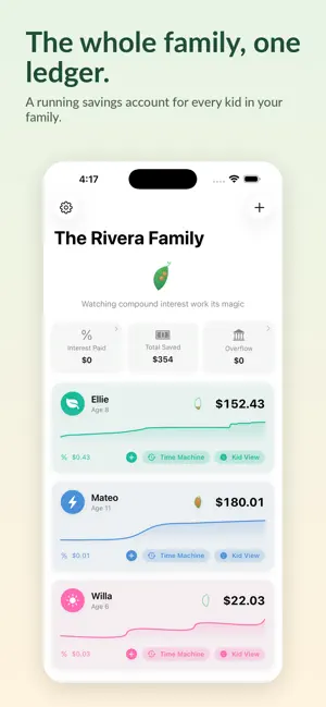 PennyPod - Family Savings screenshot 1