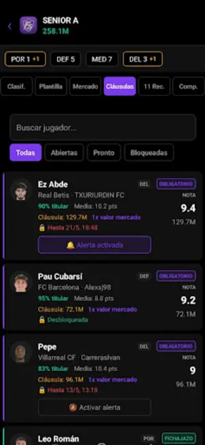 FantasyStats screenshot 2