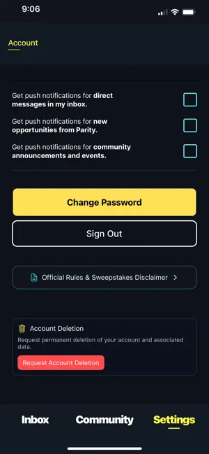 Parity Athletes screenshot 3