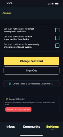 Parity Athletes screenshot
