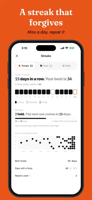 Foray: Walks & Step Goals screenshot 4