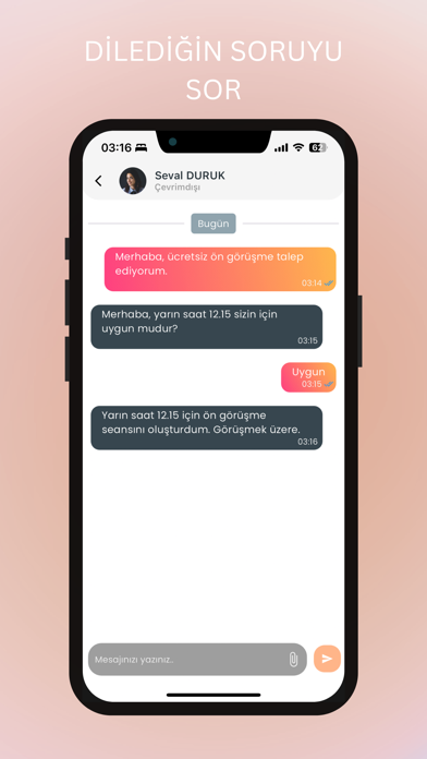 Uzman Psikoloji: Online Terapi Screenshot