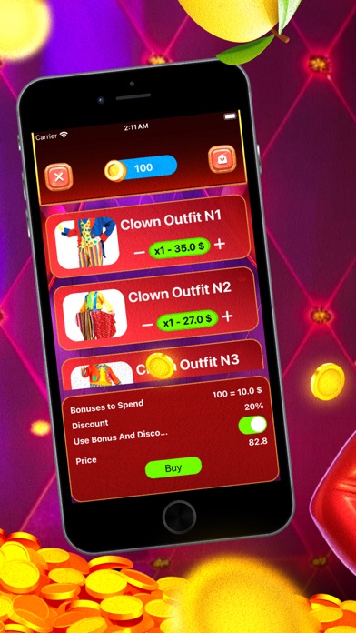 Joker Frenzy Shop Screenshot