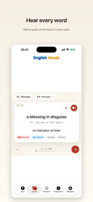 EnglishVocab: Audio Words screenshot 3