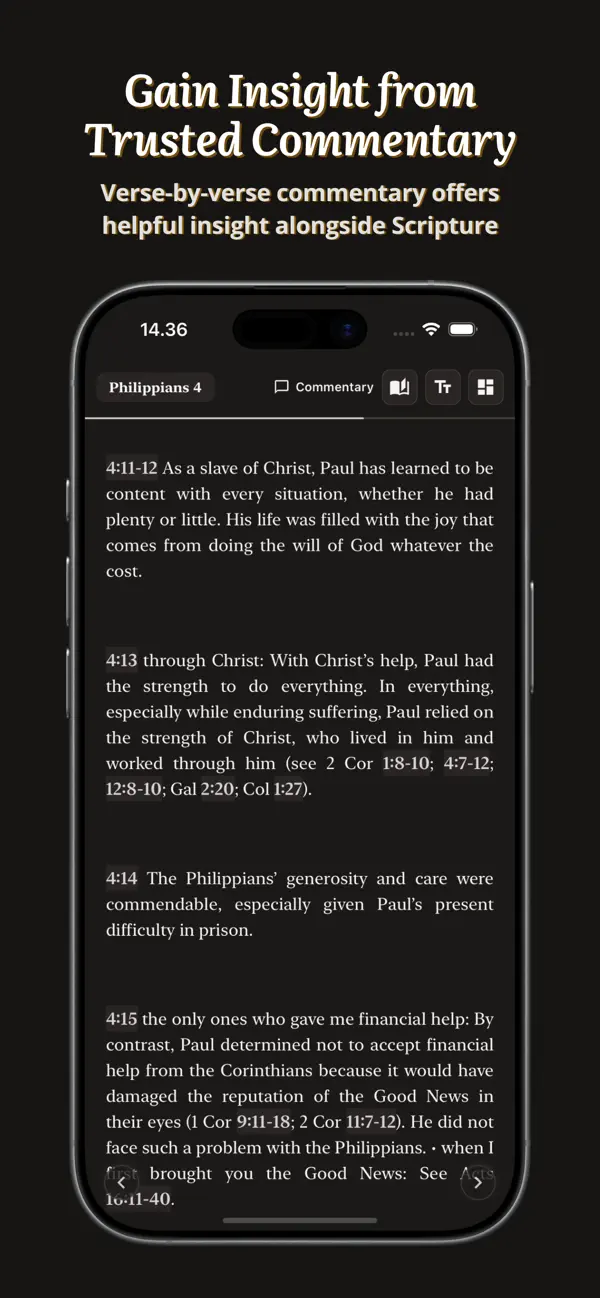 #5. Protos: Bible Study + Context (iOS) Ved: Fabio Jonathan Arifin