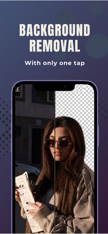 Photo Background Remover:IEdit screenshot