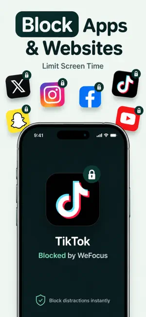 WeFocus: App Blocker & Limits screenshot 1
