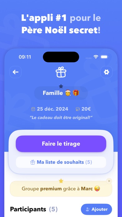 Screenshot #1 pour Père Noël Secret 22: Tirage!