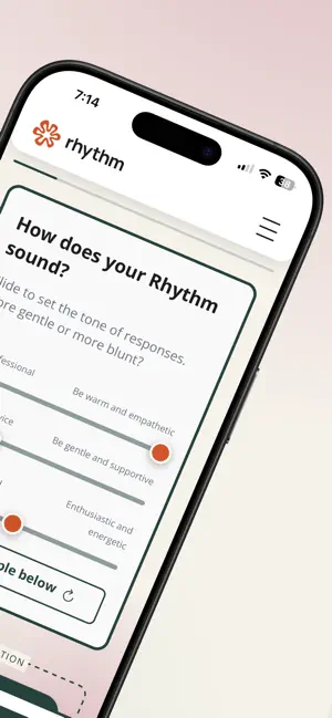 Rhythm: Personal AI Support screenshot 2