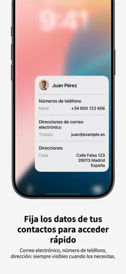 Captura de pantalla de Quicklook en iPhone 2