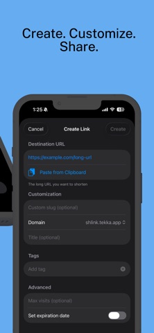Shlink Manager screenshot