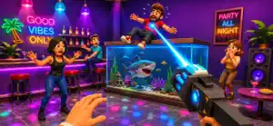 Mad Janitor: Mop & Dash Game screenshot 1