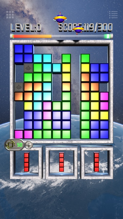 Block Puzzle in Space