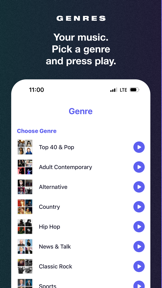 faidr: FM Radio app screenshot