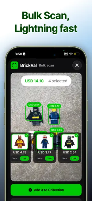 BrickValue: Minifig Scanner screenshot 2