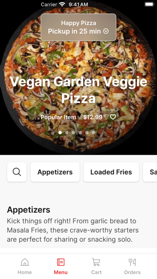 App screenshot