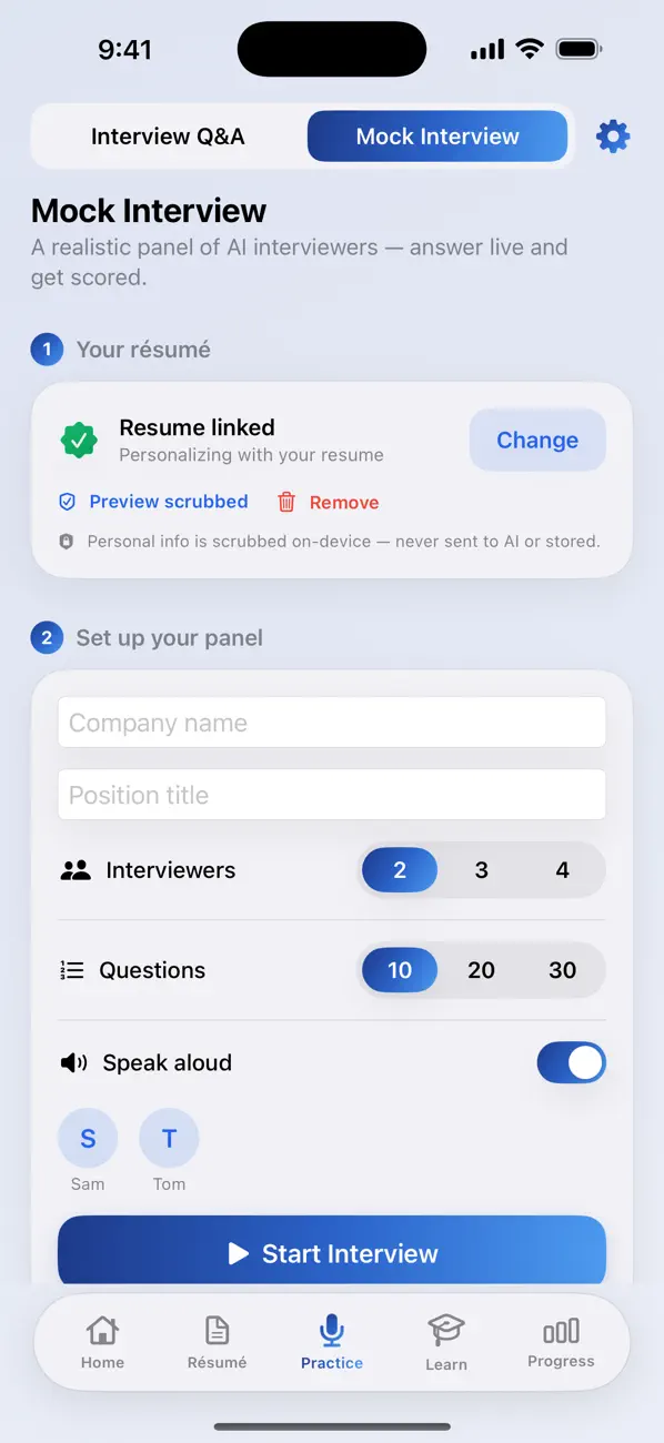 AimHire: Job & Interview Prep screenshot 5