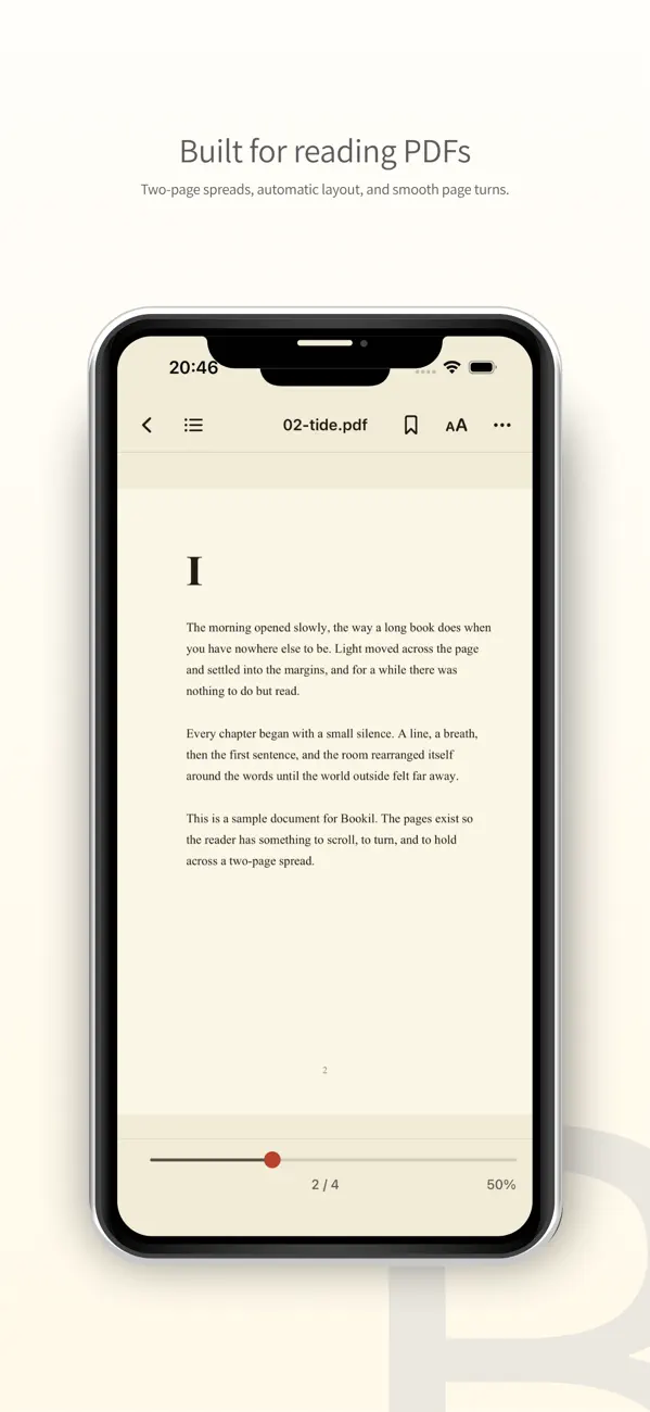 Screenshot #2 pour Bookil – Lire et gérer vos PDF
