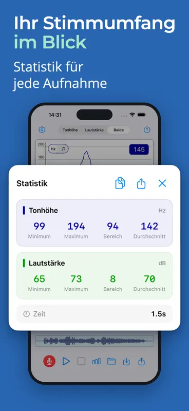 Voice Analyst: Pitch & Volume screenshot 3 of 7
