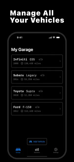 Vehicle Service Manager screenshot 1