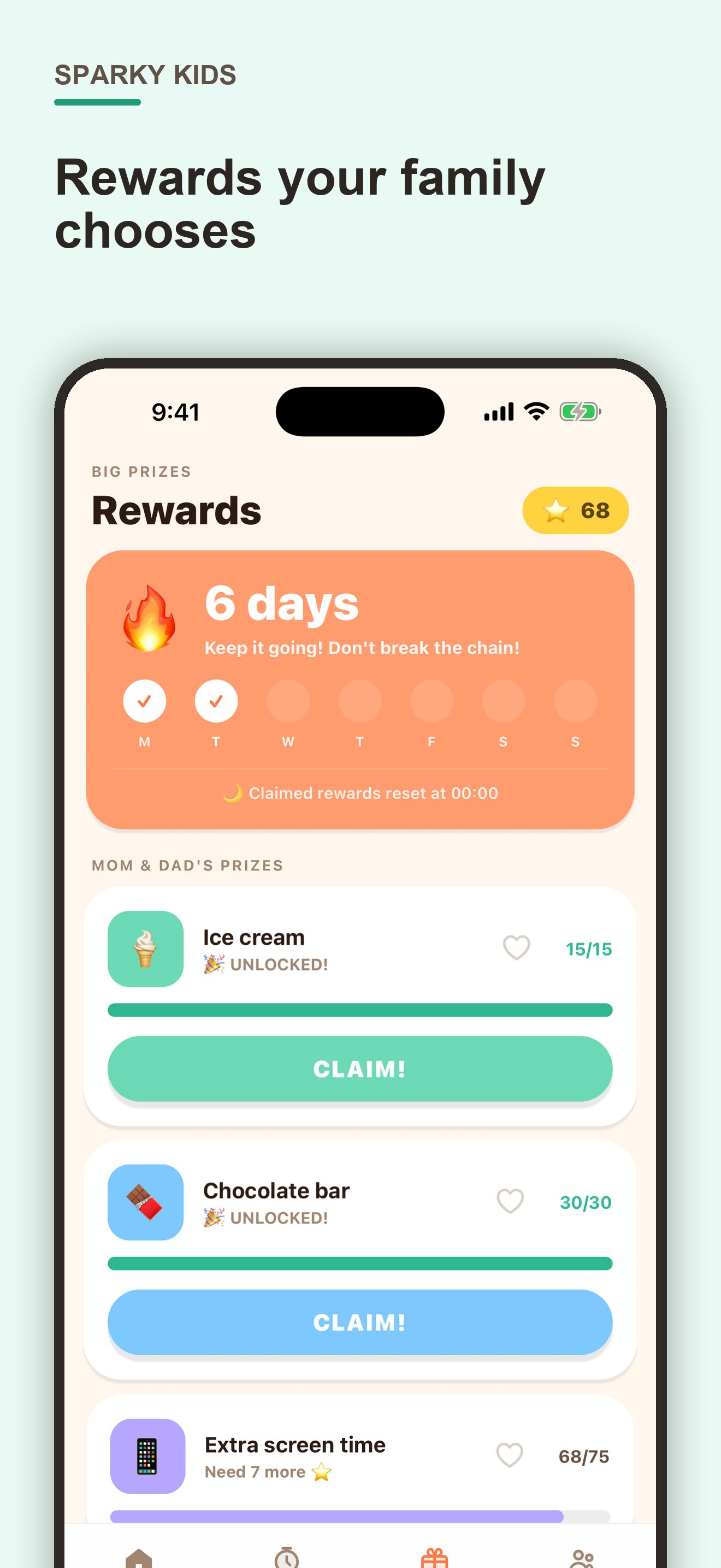 Sparky Kids: Reward Chart screenshot 3