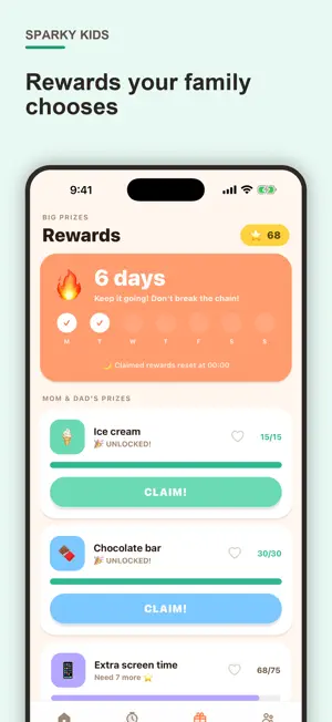 Sparky Kids: Reward Chart screenshot 3