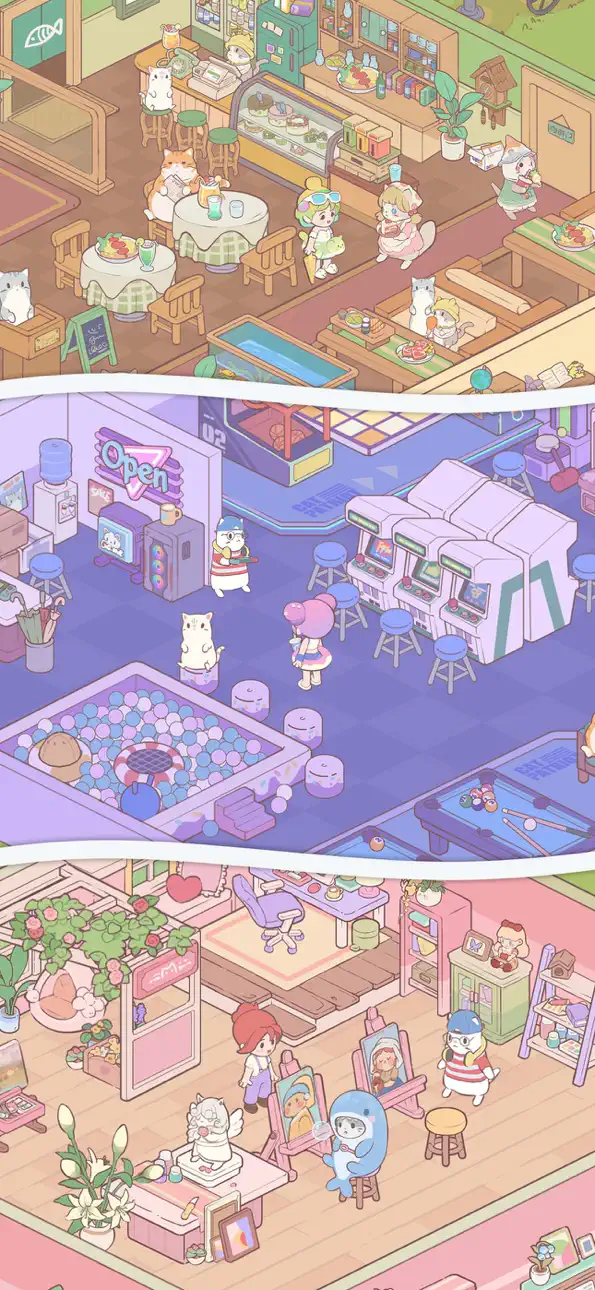 Cats Mansion - Cute Merge Game Hack screenshot 4 - iOS game interface