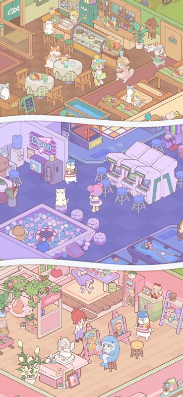 Cats Mansion -Town Merge Games screenshot 5