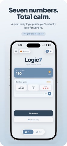 Logic7 iPhone screenshot