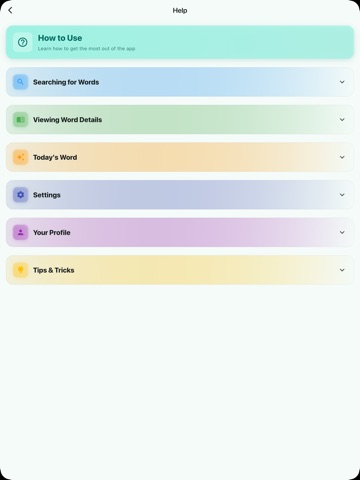 Great Cantonese Dictionary iPad screenshot