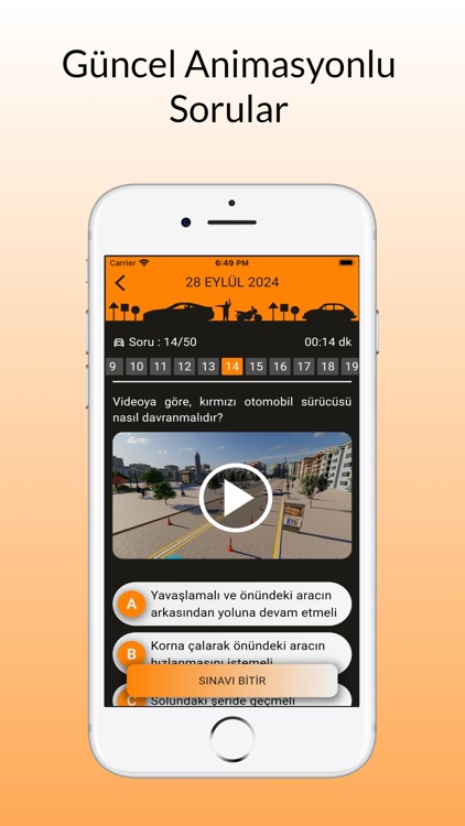 Ehliyet Sınav Soruları - ENOR