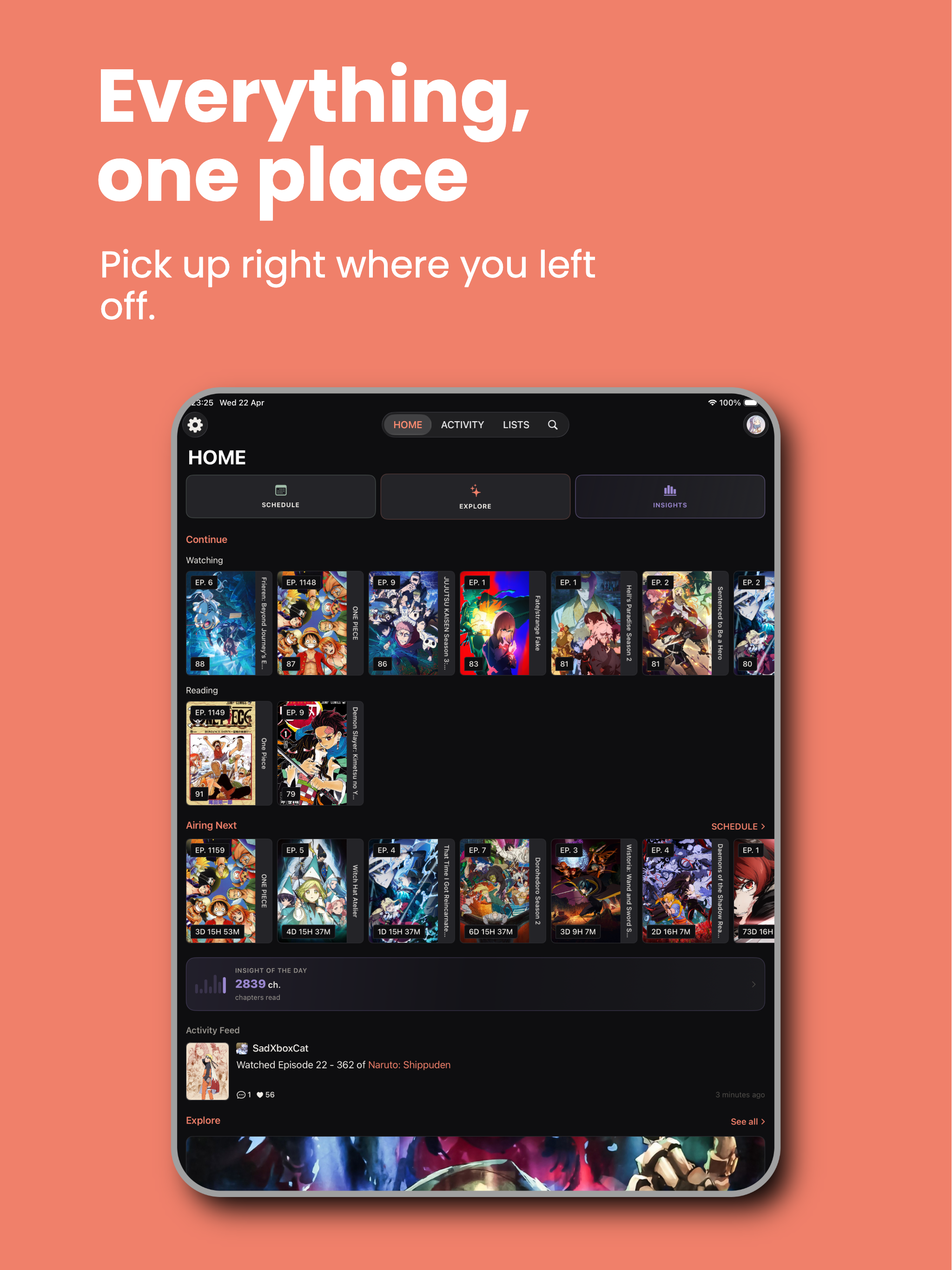 TMA: Anime, Manga & Lists