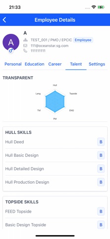 OSEFLOW ERP screenshot