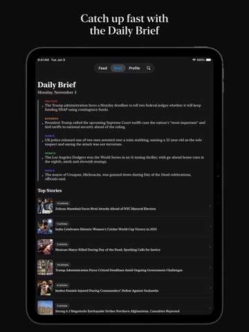 Relative News ipad screenshot 4