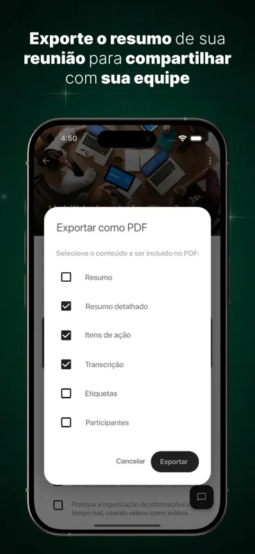 Anotar: Gravador para Reuniões screenshot 5 of 6