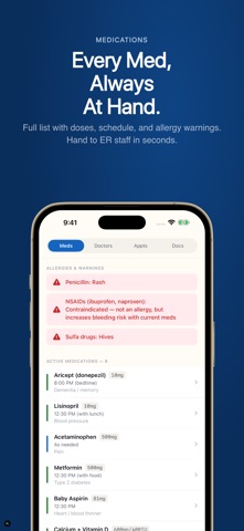 Caregiver Log & Team - Tend screenshot