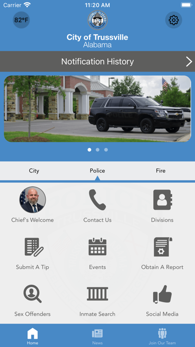 City of Trussville AL Screenshot