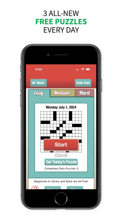 Penny Dell Daily Crossword