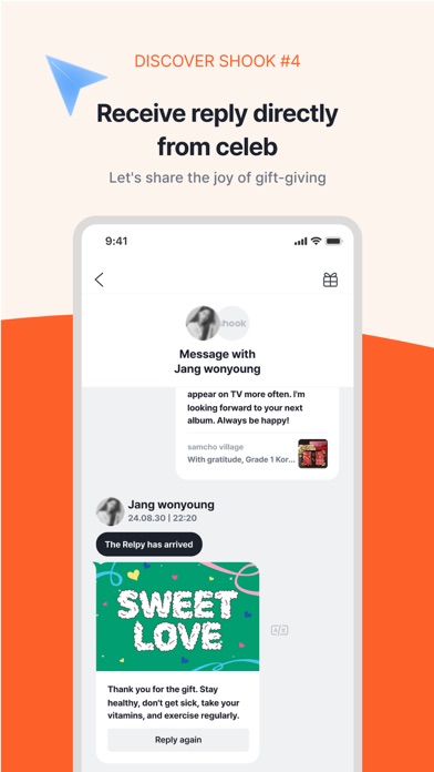 FUZ: Messages & Gifts for Star Screenshot