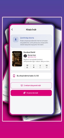 YazarPad - Kitap Yaz, Oku iPhone screenshot 3