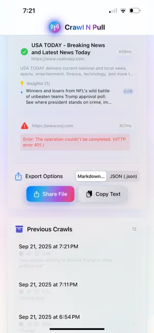 Crawl and Pull screenshot 4