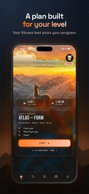 Puna: Beginner Calisthenics screenshot 1