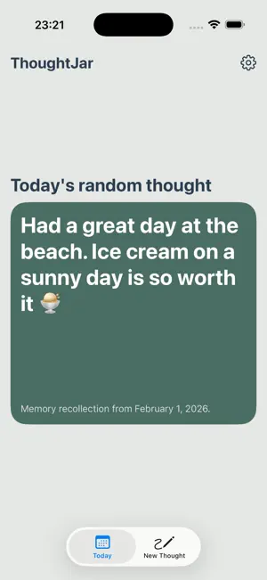 ThoughtJar screenshot 1
