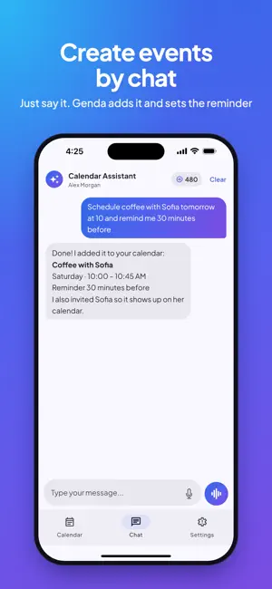 Genda: AI Calendar screenshot 3