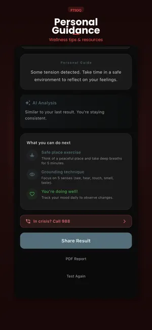 PTSDQ - Trauma Wellness screenshot 4