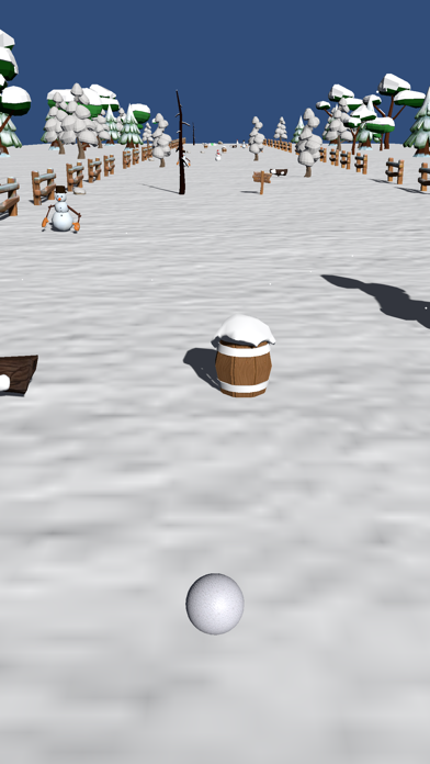 Snowball Rolling: Running Game Screenshot