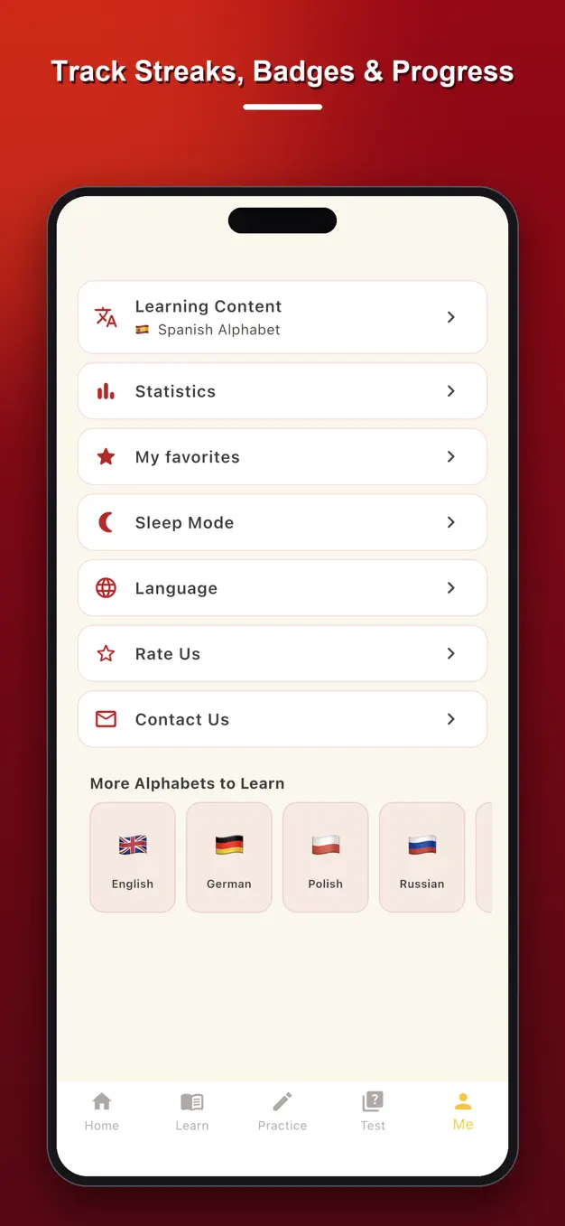 Spanish Alphabet